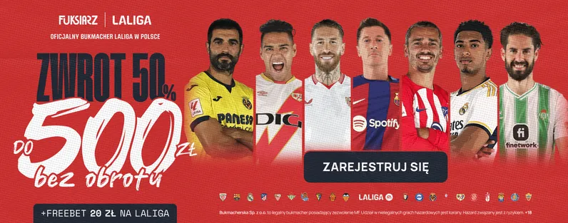 Fuksiarz bonus powitalny