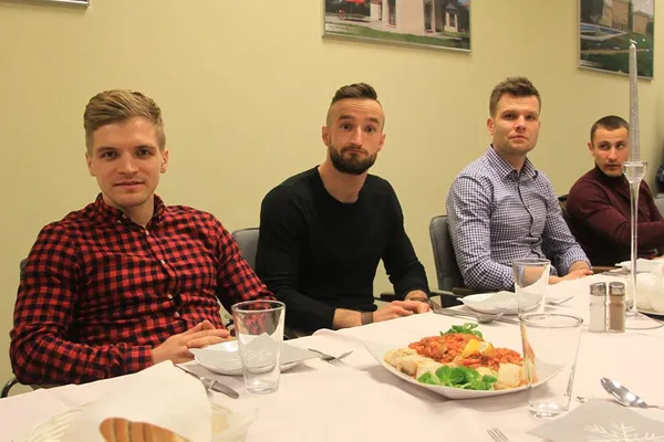 Wisła po klubowej Wigilii