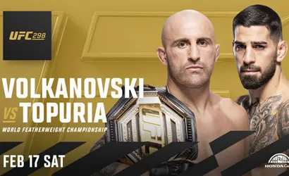 UFC 298 gdzie oglądać? Transmisja i stream online