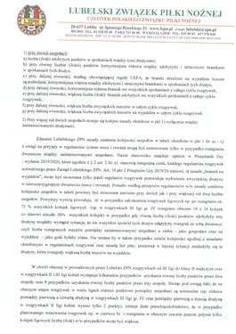 Zbędny dwugłos w sprawie awansu Motoru Lublin. Decyzja LZPN-u zgodna z Regulaminem!