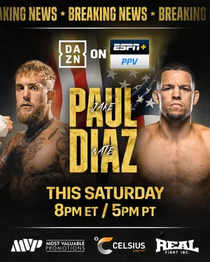 Jake Paul - Nate Diaz typy