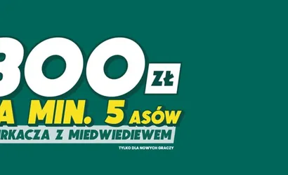 Hurkacz &ndash; Miedwiediew: bonus 300 zł za min. 5 as&oacute;w Polaka