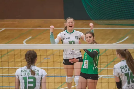 Siatkarki LUK AZS UMCS Lublin z dwiema wygranymi na koncie