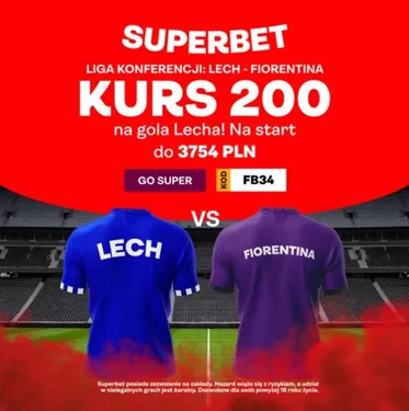 Lech Poznań - Fiorentina kursy