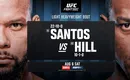 UFC typy bukmacherskie, kursy i zakłady – Santos vs Hill (07.08)