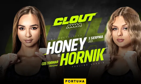 Mrs. Honey vs Paulina Hornik na gali Clout MMA 1