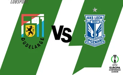 Dudelange &ndash; Lech typy, kursy, prognozy (25.08.2022)