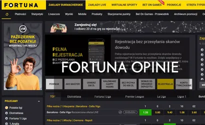 Fortuna opinie: Bezstronna recenzja legalnego bukmachera