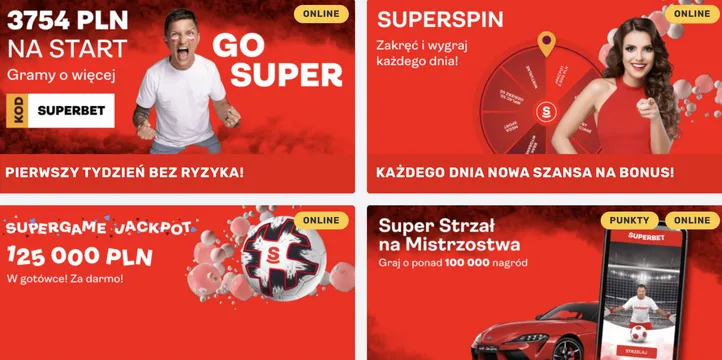 Promocje bukmacherskie dla obecnych klient&oacute;w - SUPERBET wygrywa