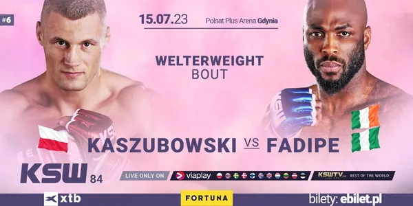 Krystian Kaszubowski zmierzy się z Henrym Fadipe na gali KSW 84