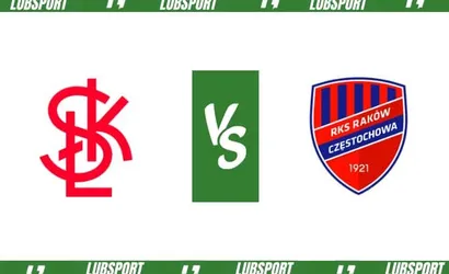 ŁKS Ł&oacute;dź &ndash; Rak&oacute;w Częstochowa typy i kursy (17.03.2024)