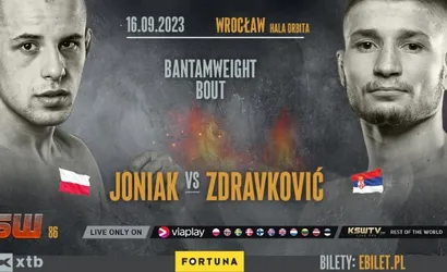 KSW 86: Mariusz Joniak zawalczy z niepokonanym Serbem