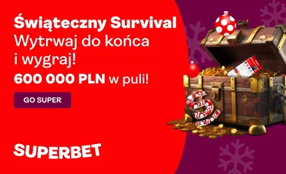 Świąteczny Survival w Superbet: 600 000 PLN w puli!