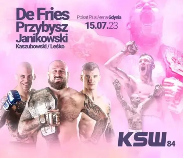 KSW 84 karta walk – kto walczy na gali? (15.07.2023)