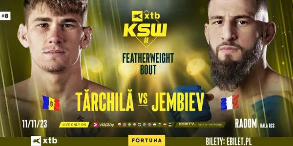 KSW 88: Daniel Tarchila zmierzy się z Ramzanem Jembievem