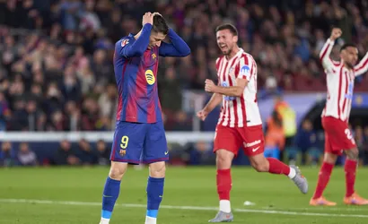 Barca wygrywa, Lewandowski antybohaterem!