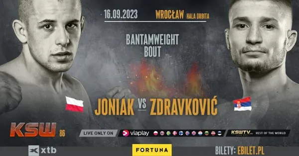 KSW 86: Mariusz Joniak zawalczy z niepokonanym Serbem