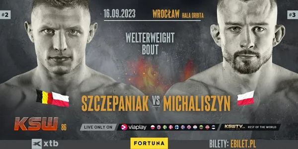 KSW 86: Igor Michaliszyn zmierzy się ze Szczepaniakiem