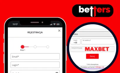 Betters kod promocyjny MAXBET: 310 zł na start i freebet bez depozytu