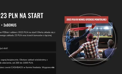 PZBuk bonus na start 2026 &ndash; 2023 zł