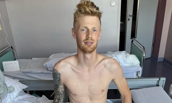 Patrick Hansen dochodzi do siebie. Niezwykłe nagranie