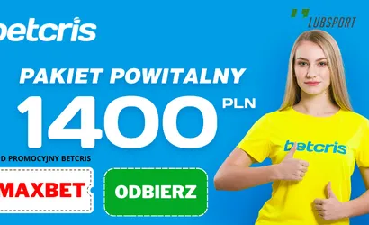 Kod promocyjny Betcris 2026: MAXBET &ndash; Bonus 1400 zł