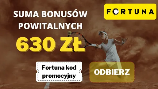 Fortuna kod promocyjny - bonusy