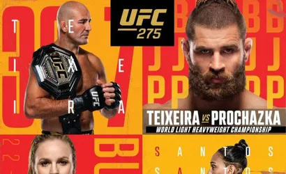 UFC 275 typy, kursy i zakłady: gdzie obstawiać, karta walk