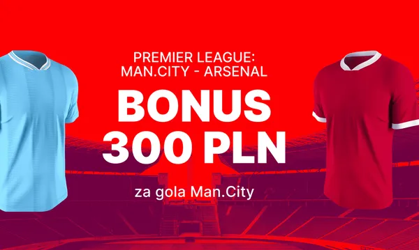 Manchester City &ndash; Arsenal. Kurs 150.00 na gola gospodarzy
