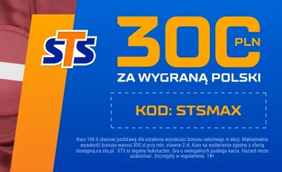 Polska &ndash; Łotwa kurs 150.00 na wygraną reprezentacji Polski