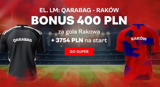 Rak&oacute;w Qarabag kurs 200 na gola