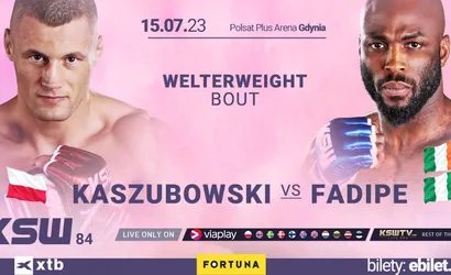 Krystian Kaszubowski zmierzy się z Henrym Fadipe na gali KSW 84