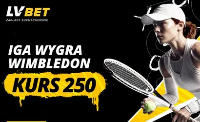 Iga Świątek wygra Wimbledon 2023? Kurs 250.00 na Polkę!
