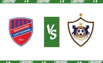 Rak&oacute;w Częstochowa &ndash; Qarabag typy, kursy i zapowiedź (26.07.2023)