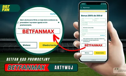 BETFAN kod promocyjny 2026 &ndash; FANLUB
