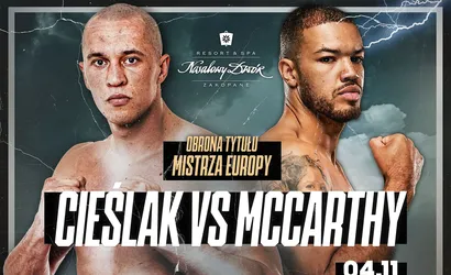 Boks: Michał Cieślak 04.11 będzie bronił pasa EBU