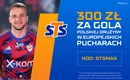 Europejskie puchary w STS: kurs 300.00 na gole Rakowa i Legii