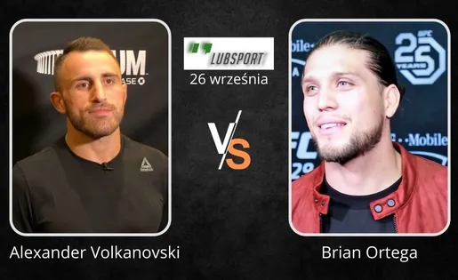 UFC 266 kursy: Volkanovski – Ortega | 26 września