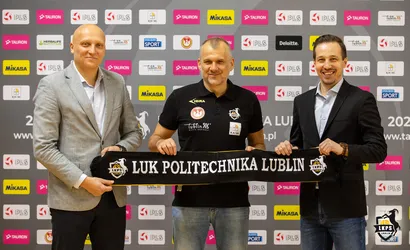 Zmiana na ławce trenerskiej LUK Politechniki Lublin!