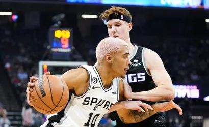 Jeremy Sochan z kapitalnym występem. 23 punkty! (SKRÓT WIDEO)