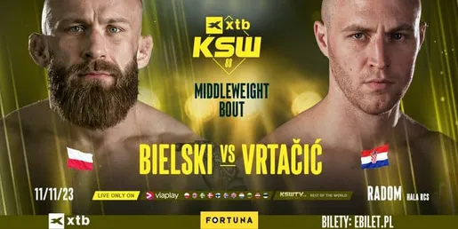 KSW 88: Krystian Bielski zmierzy się z Andim Vrtačiciem