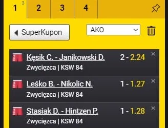 KSW 84 typowanie. Sprawdź nasz kupon na trzy walki