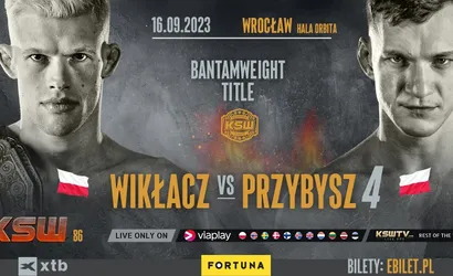 KSW 86: Jakub Wikłacz zawalczy z Sebastianem Przybyszem