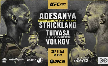 UFC 293 gdzie oglądać? Transmisja i stream online