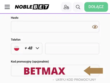 Noblebet kod promocyjny