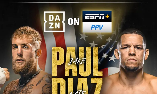Jake Paul &ndash; Nate Diaz gdzie oglądać? Transmisja i stream online za darmo