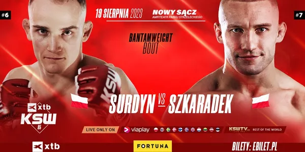Patryk Surdyn vs Kamil Szkaradek na gali KSW 85