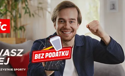 Betclic gra bez podatku na wszystko. Świetna oferta!