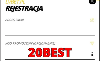 LVBET kod promocyjny 2026: 20BEST &ndash; Bonus 4 321 zł