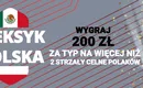 Fortuna bonus MŚ 2022: 200 zł za dwa celne strzały w meczu Polska – Meksyk!